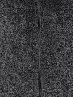 contrast ribbed faux fur jacket - 16943321 - Standard Image - 5