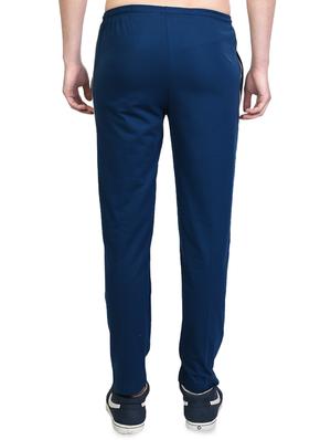 dark blue solid full length track pant - 16943709 - Standard Image - 3