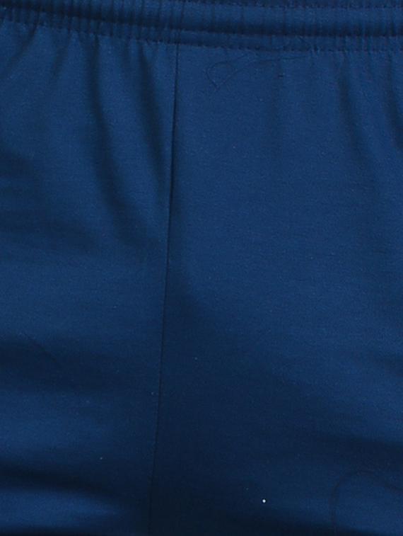 dark blue solid full length track pant - 16943709 - Zoom Image - 4