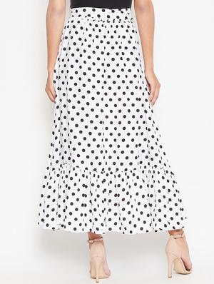 tie front polka dot flared dress - 16943826 - Standard Image - 3