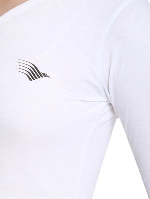 v-neck solid tee - 16943860 - Standard Image - 6