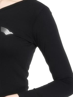 v-neck solid tee - 16943861 - Standard Image - 6