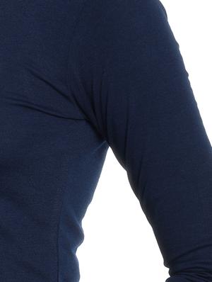 v neck solid tee - 16943862 - Standard Image - 6