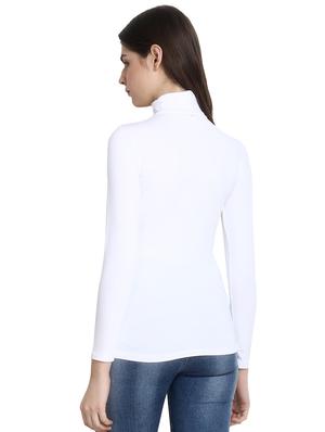 turtle neck solid tee - 16943863 - Standard Image - 3