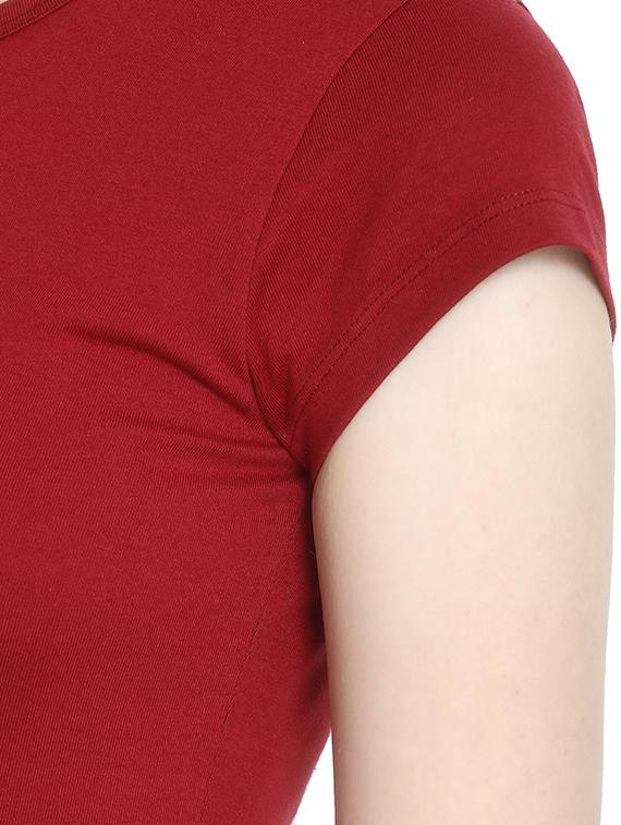 round neck solid tee - 16943884 - Zoom Image - 6