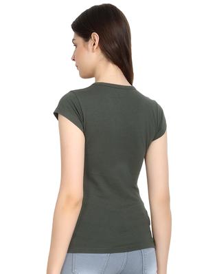 round neck solid tee - 16943885 - Standard Image - 3