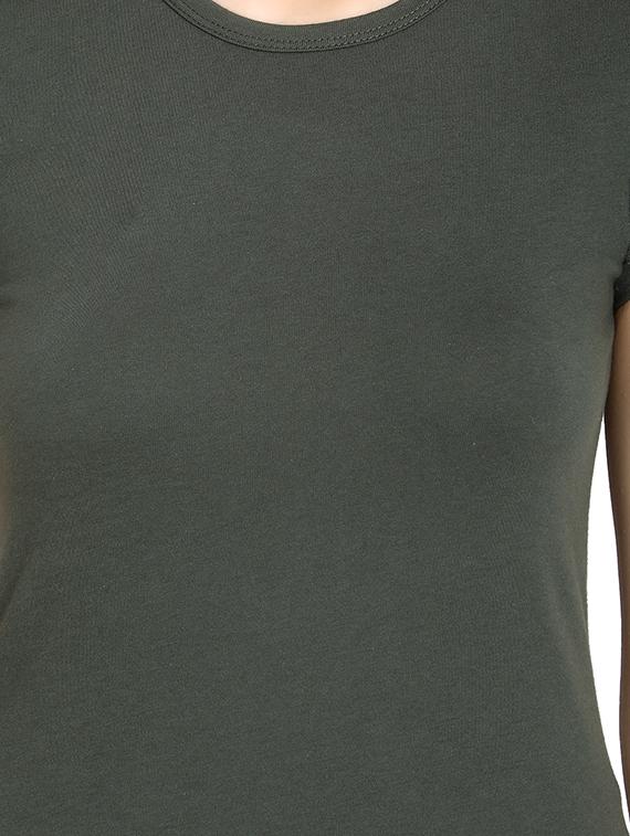 round neck solid tee - 16943885 - Zoom Image - 5