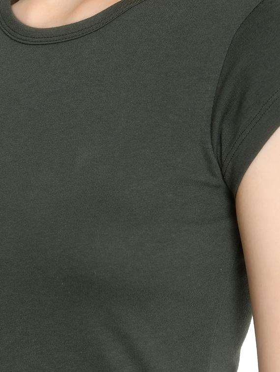 round neck solid tee - 16943885 - Zoom Image - 6