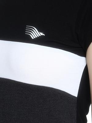 contrast detail round neck tee - 16943886 - Standard Image - 6