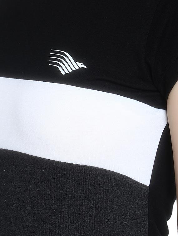 contrast detail round neck tee - 16943886 - Zoom Image - 6