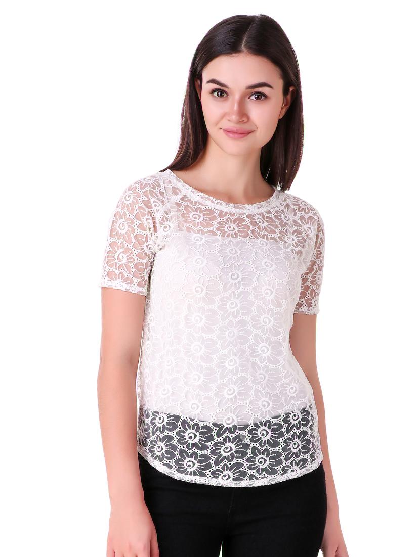 floral laced high-low top - 16943986 - Zoom Image - 1