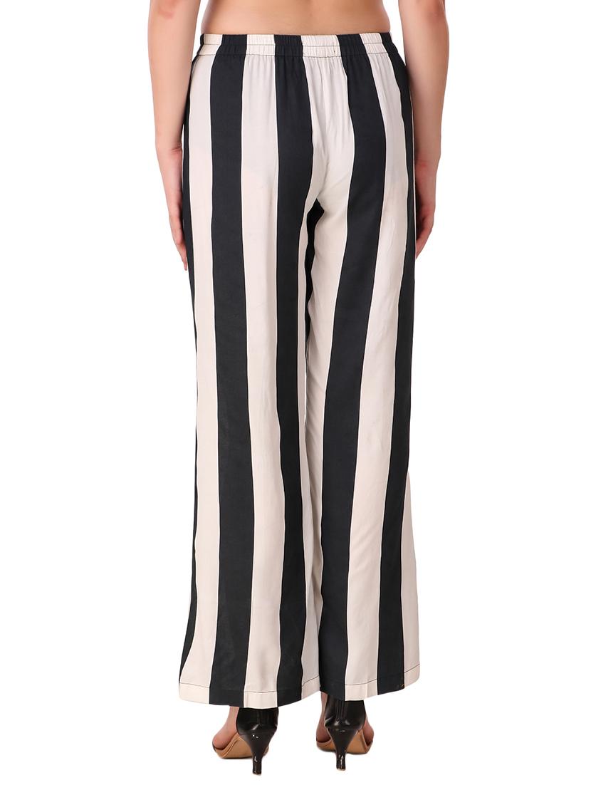 mid rise striped palazzo - 16944038 - Zoom Image - 3