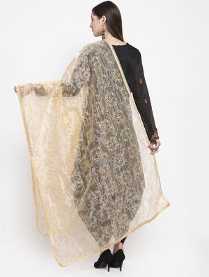self design embroidered dupatta - 16944520 - Standard Image - 3