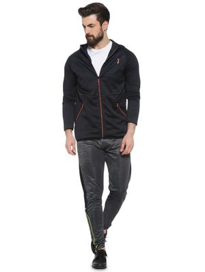 grey side striped full length track pant - 16945155 - Standard Image - 4