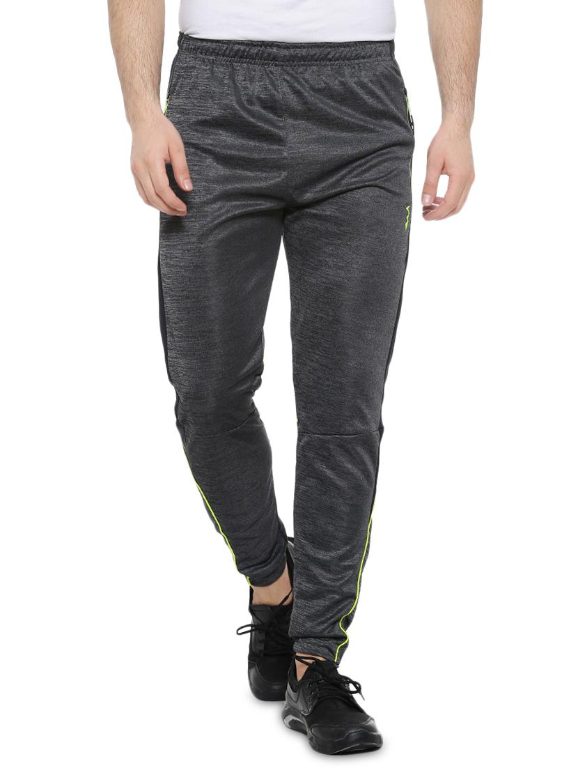 grey side striped full length track pant - 16945155 - Zoom Image - 1