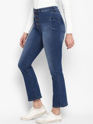 high rise bootcut jeans - 16945503 - Standard Image - 2