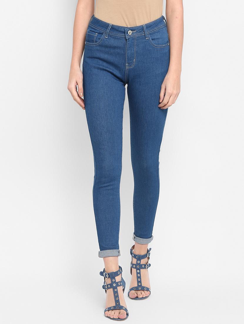 roll up hem mid rise jeans - 16945504 - Zoom Image - 1