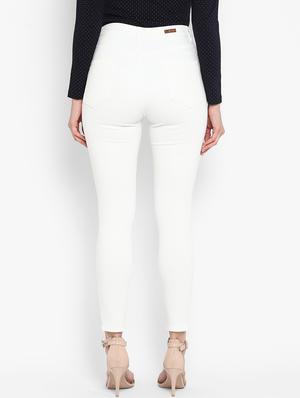 high rise ankle length jeans - 16945505 - Standard Image - 3