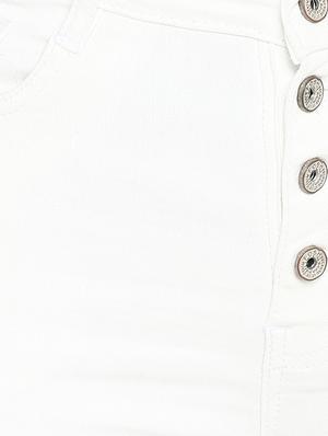 high rise ankle length jeans - 16945505 - Standard Image - 5