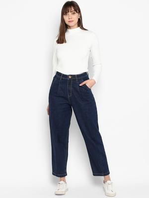 high rise boyfriend jeans - 16945506 - Standard Image - 4