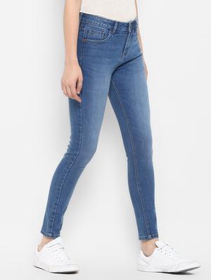 mid rise stone washed jeans - 16945524 - Standard Image - 2