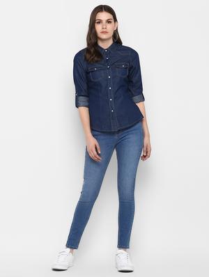 mid rise stone washed jeans - 16945524 - Standard Image - 4