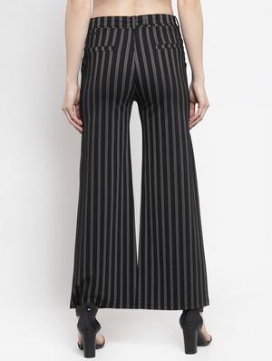 tie front striped palazzo - 16945589 - Standard Image - 3