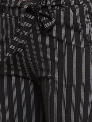 tie front striped palazzo - 16945589 - Standard Image - 5