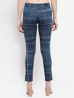 mid rise checkered jegging - 16945594 - Standard Image - 3