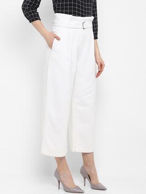 high rise belted palazzo - 16945754 - Standard Image - 2