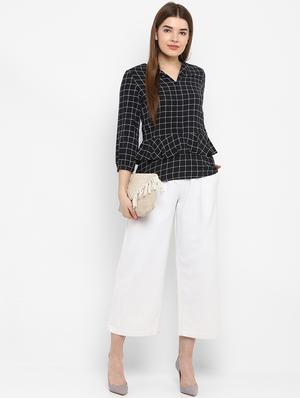 high rise belted palazzo - 16945754 - Standard Image - 4