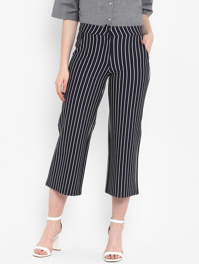 mid rise striped trouser - 16945755 - Zoom Image - 1