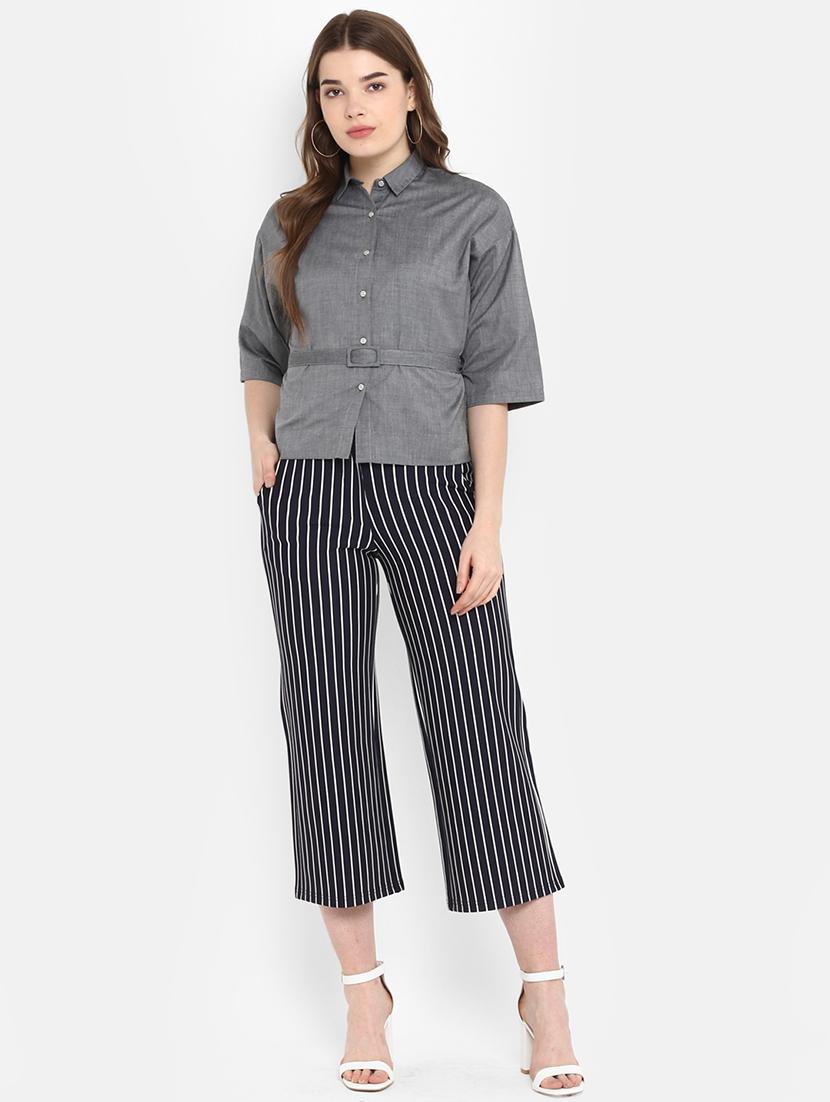 mid rise striped trouser - 16945755 - Zoom Image - 4