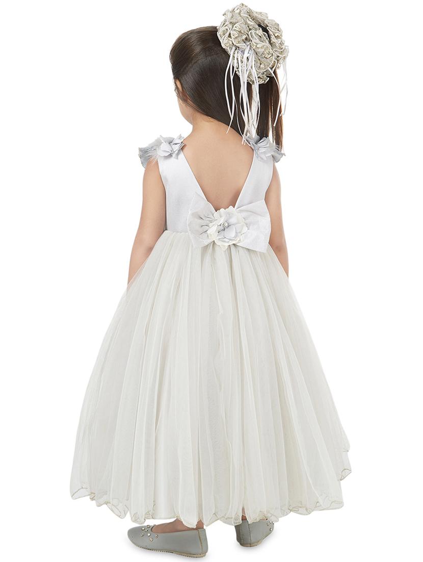 silver polyester frock - 16947333 - Zoom Image - 3