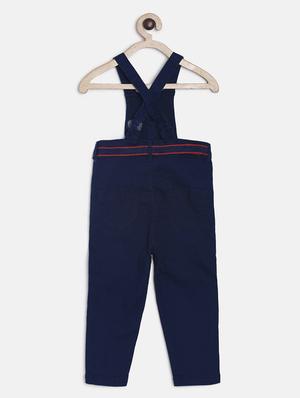 blue cotton dungarees twin set - 16947346 - Standard Image - 2