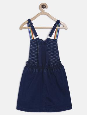 blue cotton dungarees twin set - 16947347 - Standard Image - 2