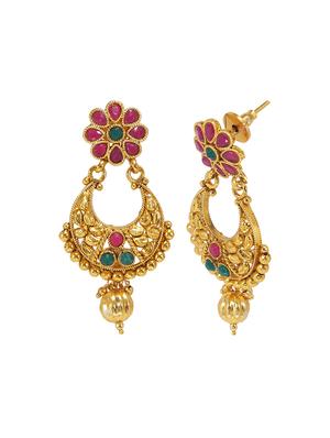 pink gold tone metal long necklace - 16947444 - Standard Image - 2