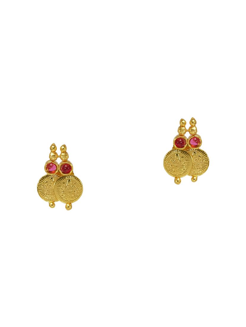 gold metal long necklace - 16947476 - Zoom Image - 3