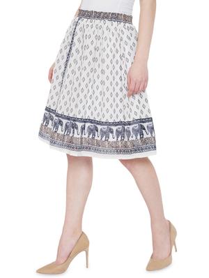 mid rise flared skirt - 16947694 - Standard Image - 2