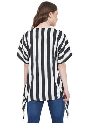 side tie up striped top - 16947713 - Standard Image - 3