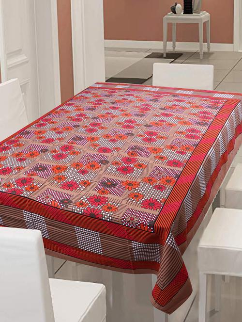 cotton jaipuri print 6 to 8 seater table cloth cover - 16947979 - Standard Image - 1