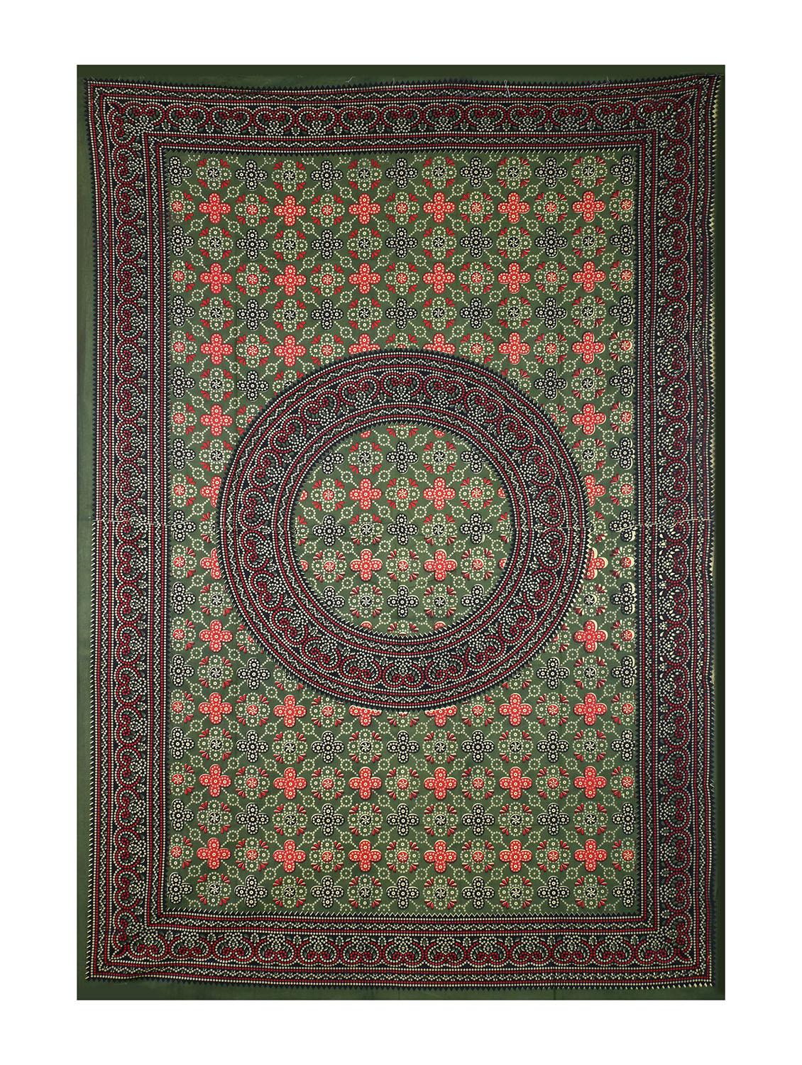 cotton jaipuri print 6 to 8 seater table cloth cover - 16947997 - Zoom Image - 2
