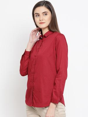long sleeved polka dot shirt - 16948604 - Standard Image - 2