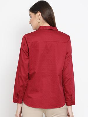 long sleeved polka dot shirt - 16948604 - Standard Image - 4