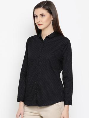 long sleeved polka dot shirt - 16948605 - Standard Image - 2