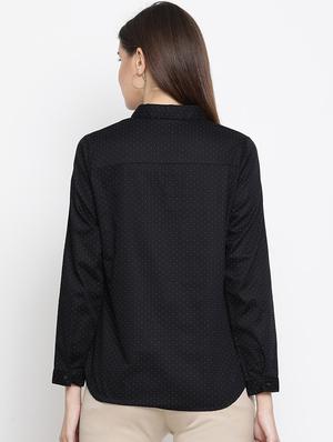 long sleeved polka dot shirt - 16948605 - Standard Image - 4