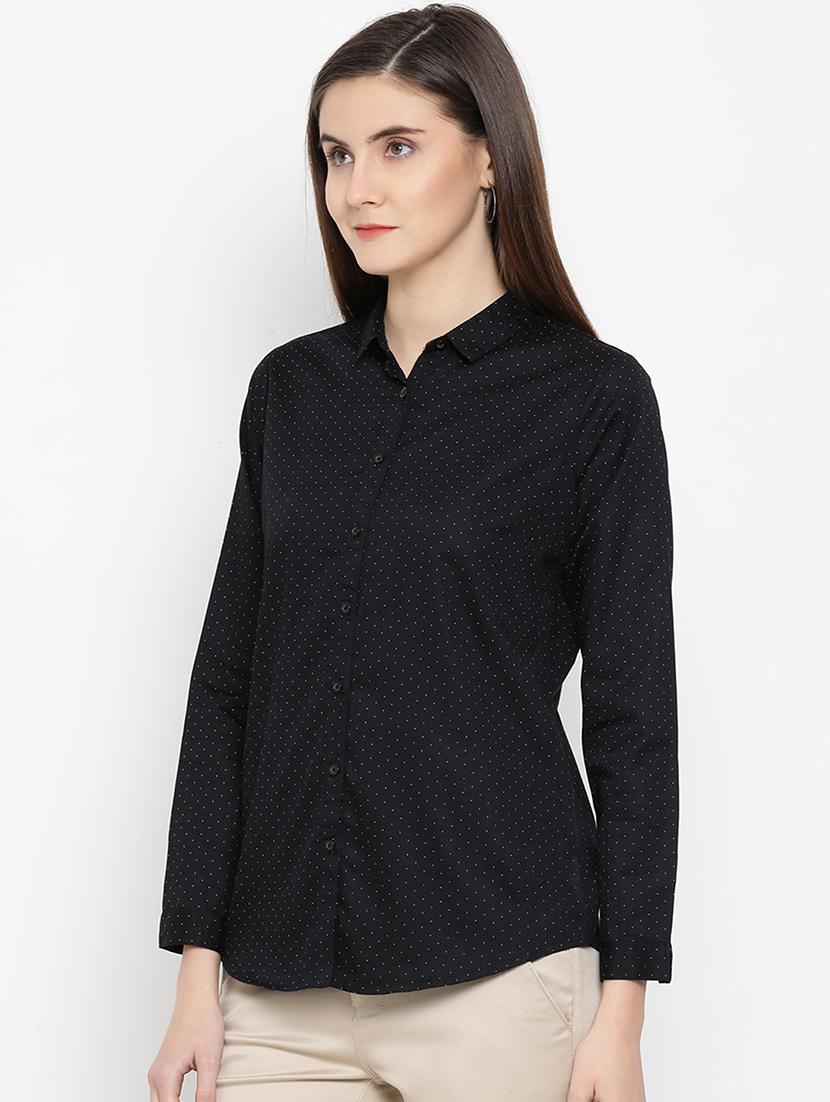 long sleeved polka dot shirt - 16948605 - Zoom Image - 2