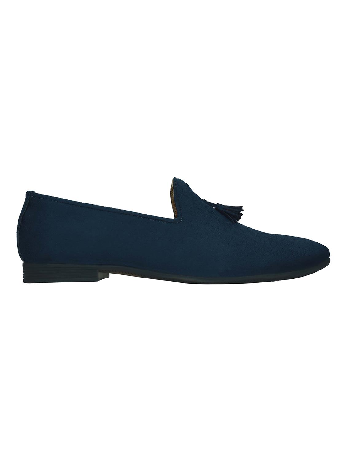 navy slip on loafers - 16948780 - Zoom Image - 2