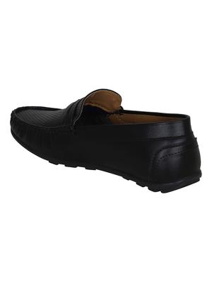 black slip on loafers - 16948791 - Standard Image - 3