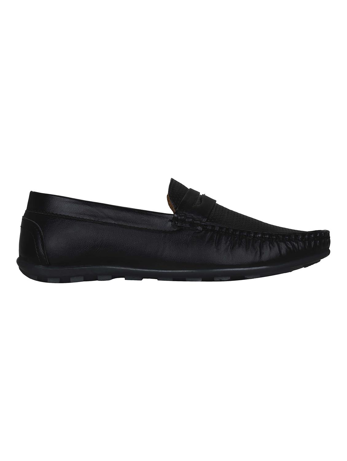 black slip on loafers - 16948791 - Zoom Image - 2